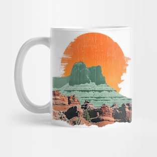 Sedona Vintage-Style Desert Majesty Art Print Mug